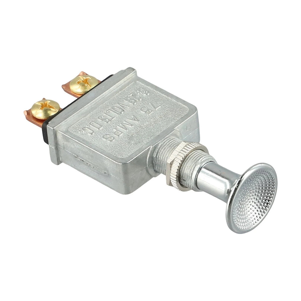 Heavy Duty Chrome Push Pull Switch for Marine Applications