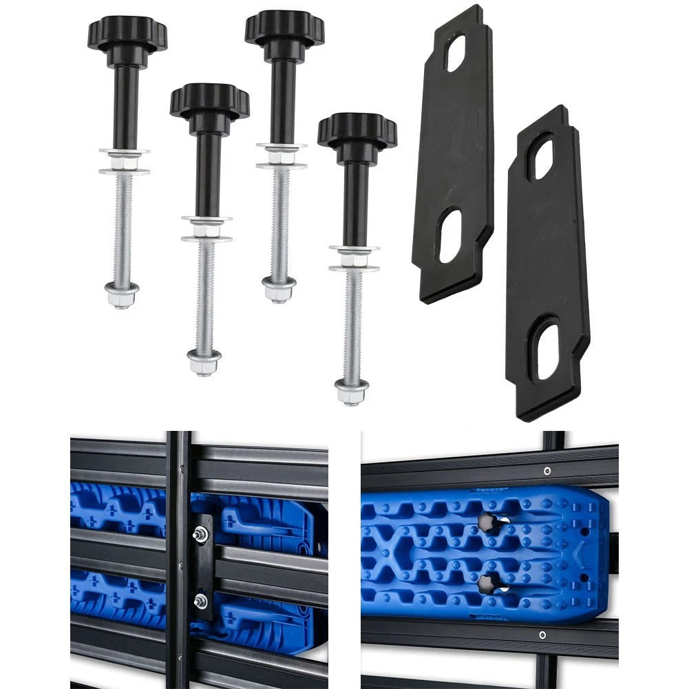Offroad Sand Board Mounting Bracket Kit for Secure Roof Fixing and Stability