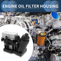 Engine Oil Cooler Filter Housing OEM Replacement for BMW X3 X5 328d (2000–2019)