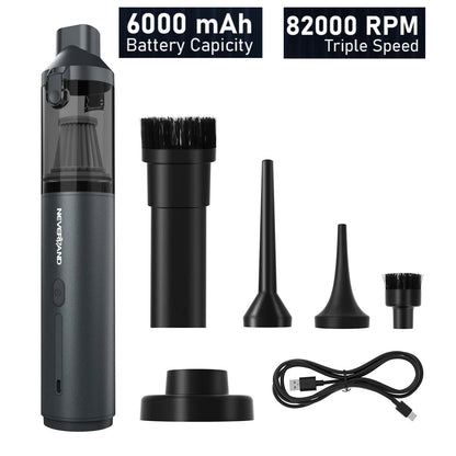 2in1 Cordless Handheld Vacuum Cleaner for Car Auto Home (100W)