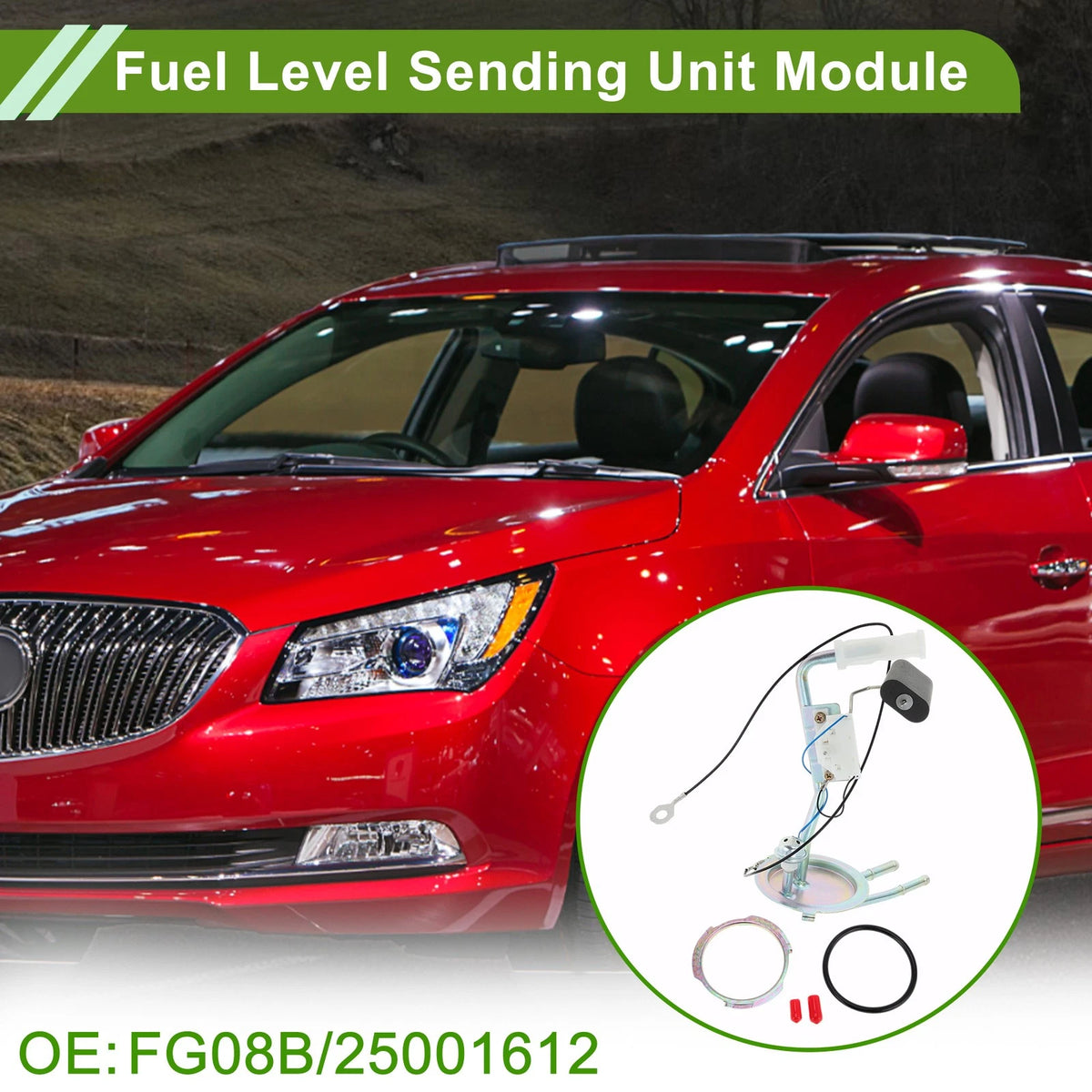 Fuel Sender and Hanger Assembly Replacement for Chevy Malibu (2008–2016)