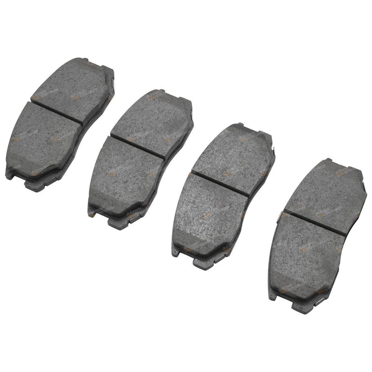 Set of 4 Bosch Front Disc Brake Pads for Mitsubishi Mirage CE (1996–2003)