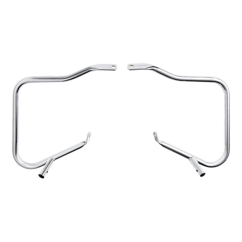 Saddlebag Guard Bracket for Harley Street Glide (2014–2024) Black/Chrome