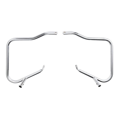 Saddlebag Guard Bracket for Harley Street Glide (2014–2024) Black/Chrome
