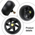 Deck Wheels and Hardware Kit for Lawn Mowers