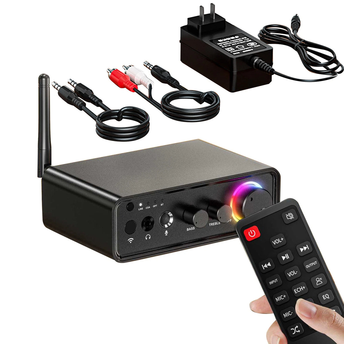 TPA3116D2 Bluetooth Mini Amplifier for DC 12-24V Vehicles