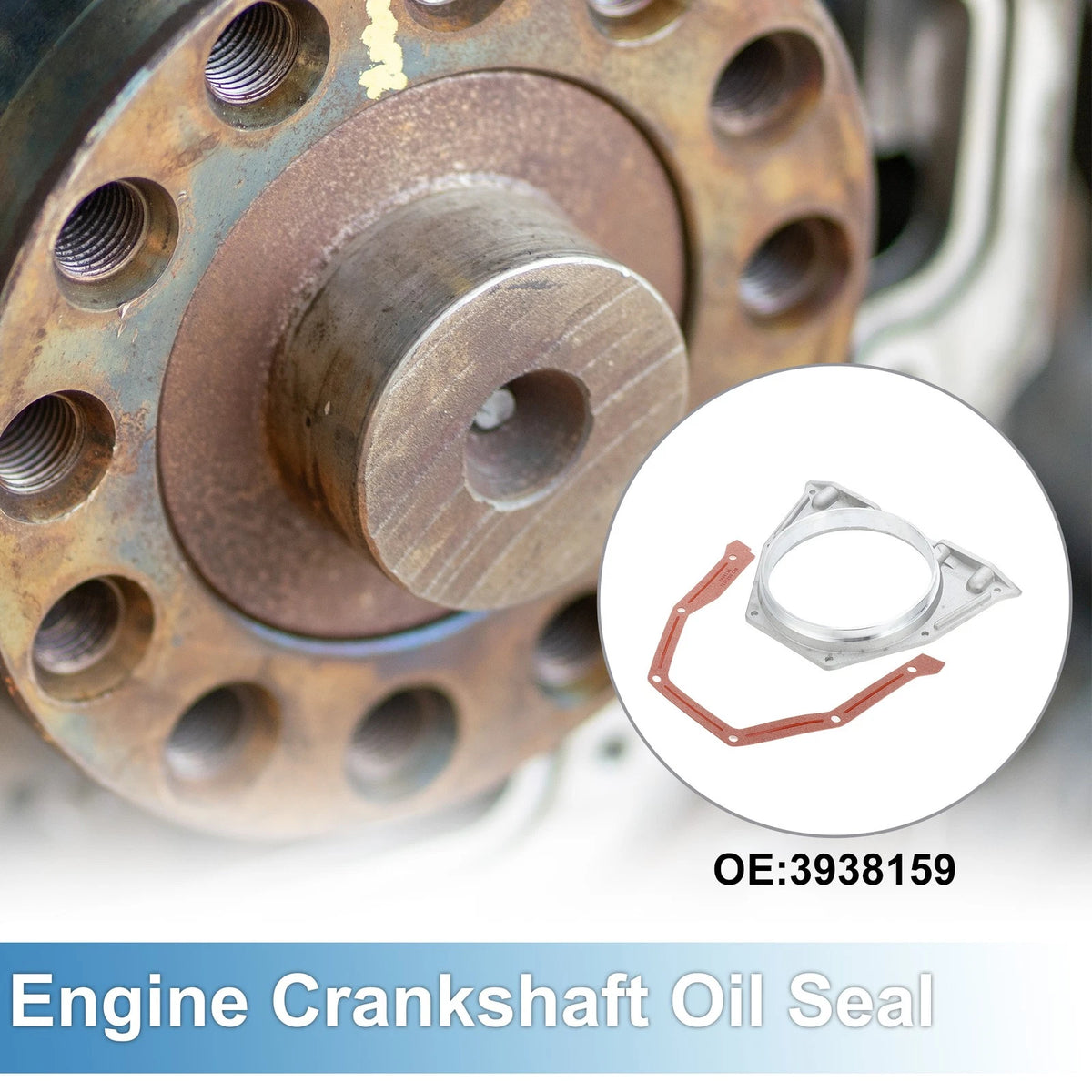 Crankshaft Oil Seal Housing Gasket Kit for Dodge 5.9L 1989–2002