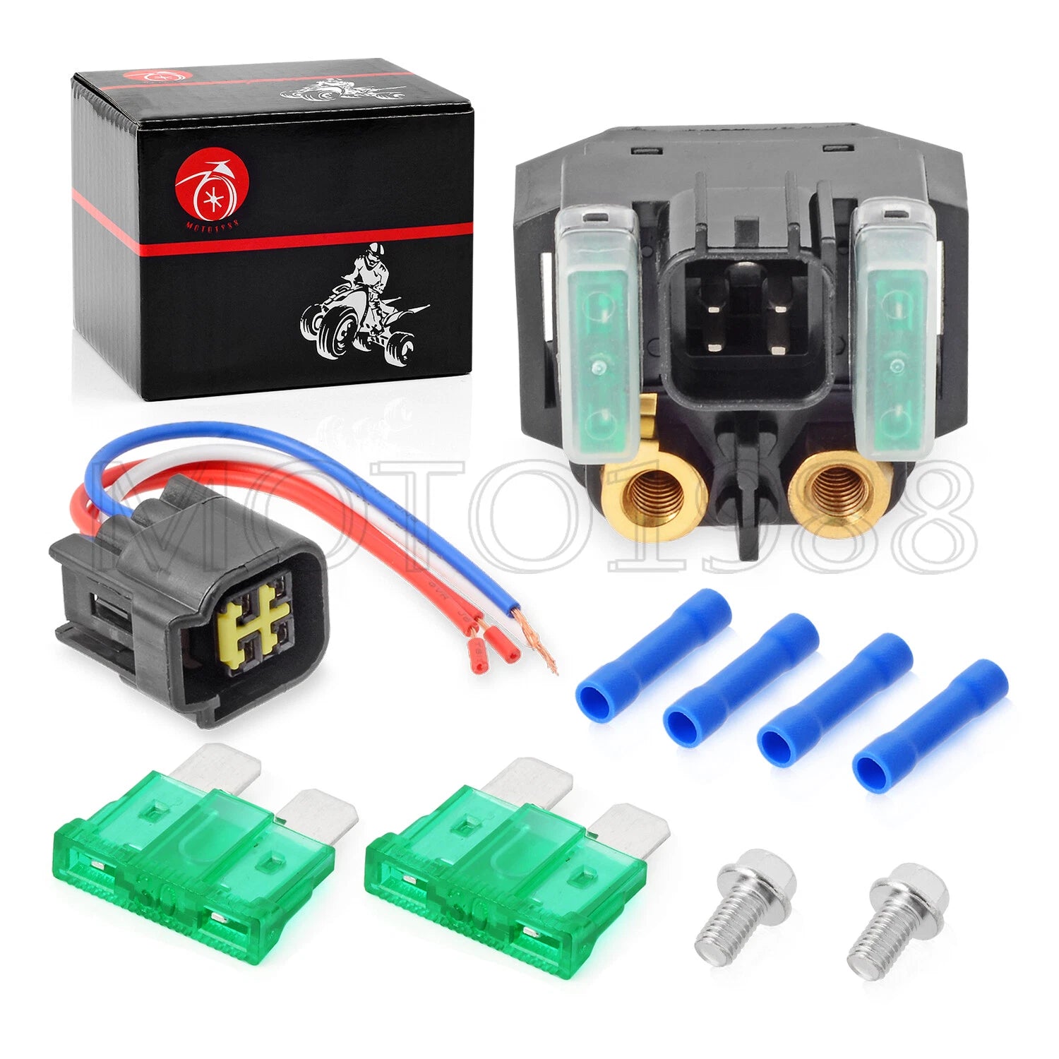 Starter Solenoid Relay Plug for Yamaha Rhino 450 660 700 (2004–2018)