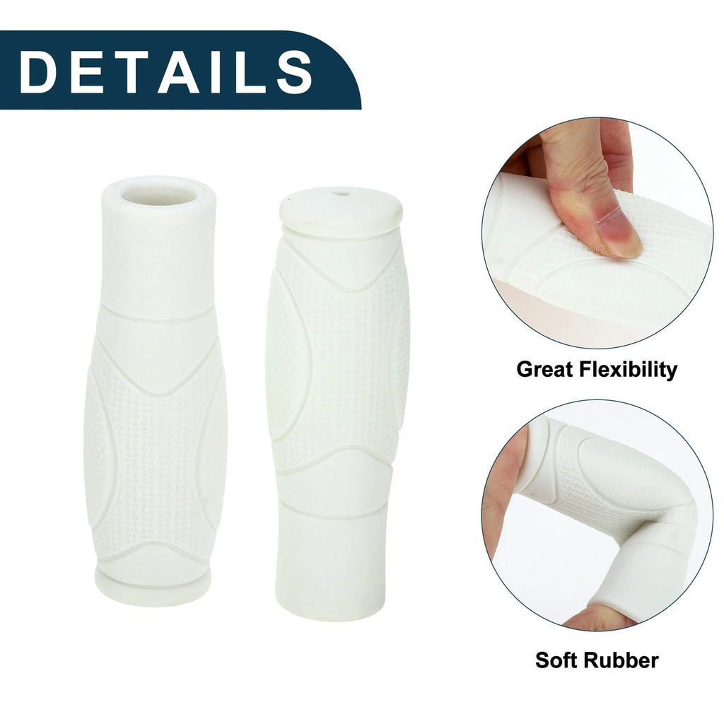 Bike Handlebar Grip Cover 125mm Lightweight End Grips Protector 1 Pair