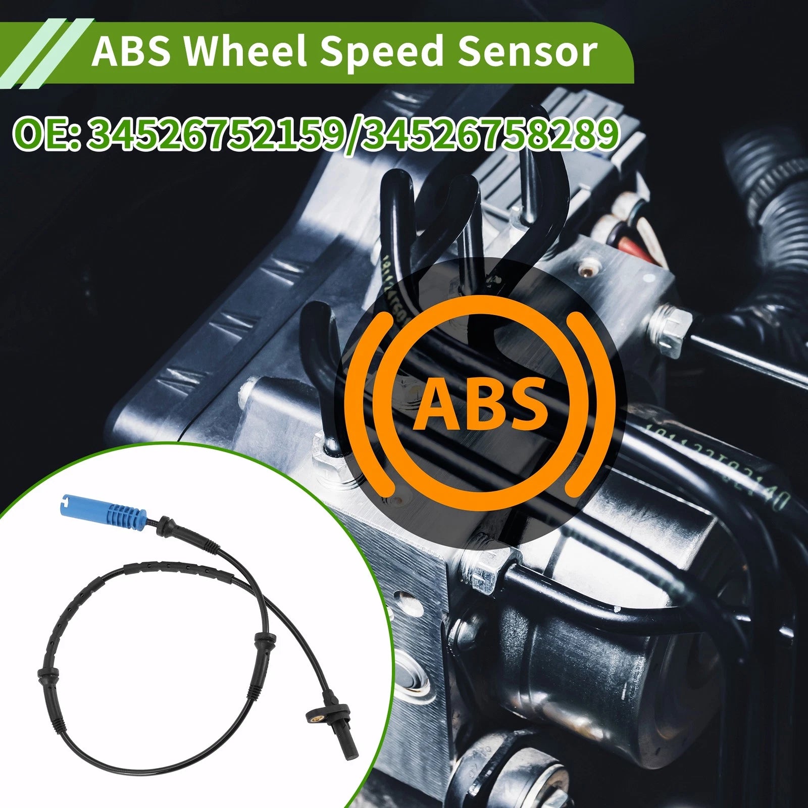 ABS Wheel Speed Sensor Replacement for BMW 745Li 2002–2003