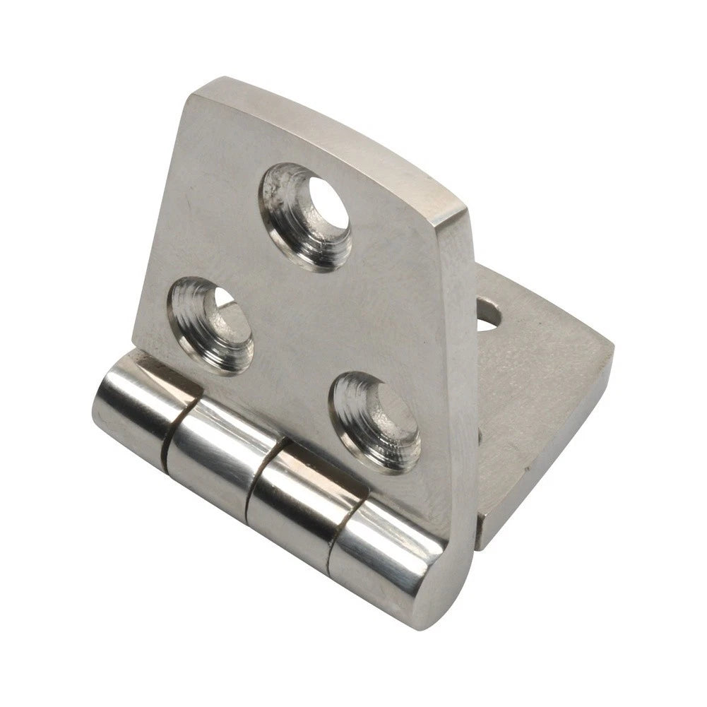 Stainless Steel Boat Hinge Kit for Cabinet Doors (4.5mm Thick)
