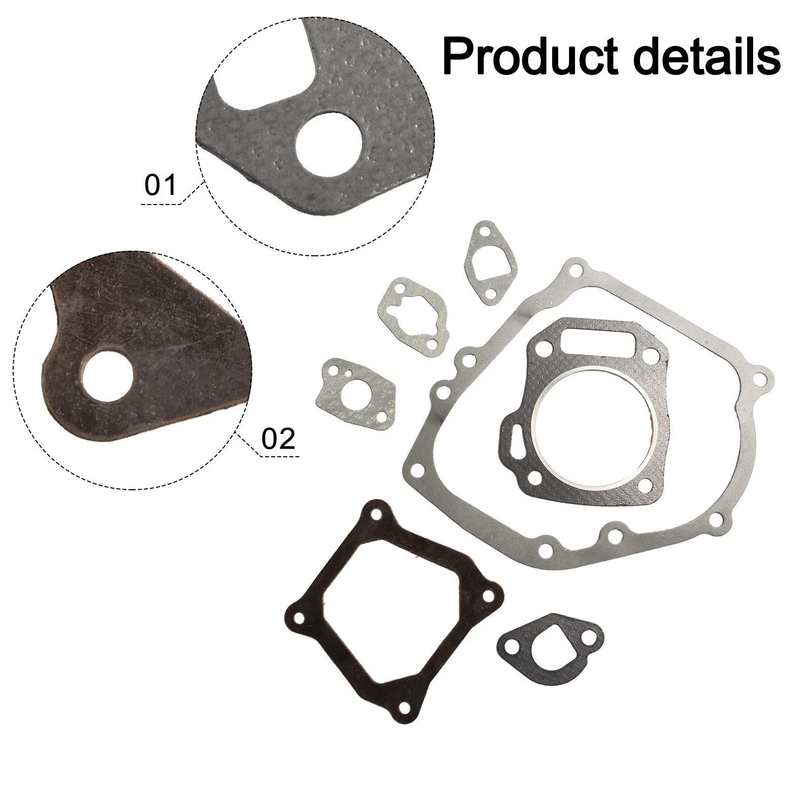 Gasket Set for Honda GX160 (5.5) - Includes Washers