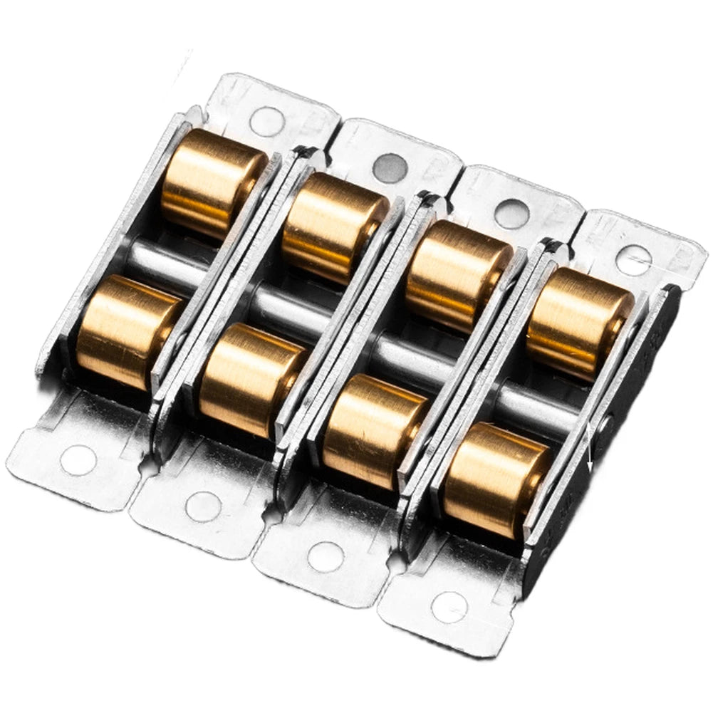 Copper Sliding Pulley for Plastic Steel with Automatic Leveling Feature