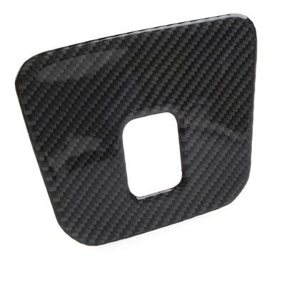 Carbon Fiber Rear Armrest USB Panel Cover Trim for Chevrolet Equinox (2018–2021)