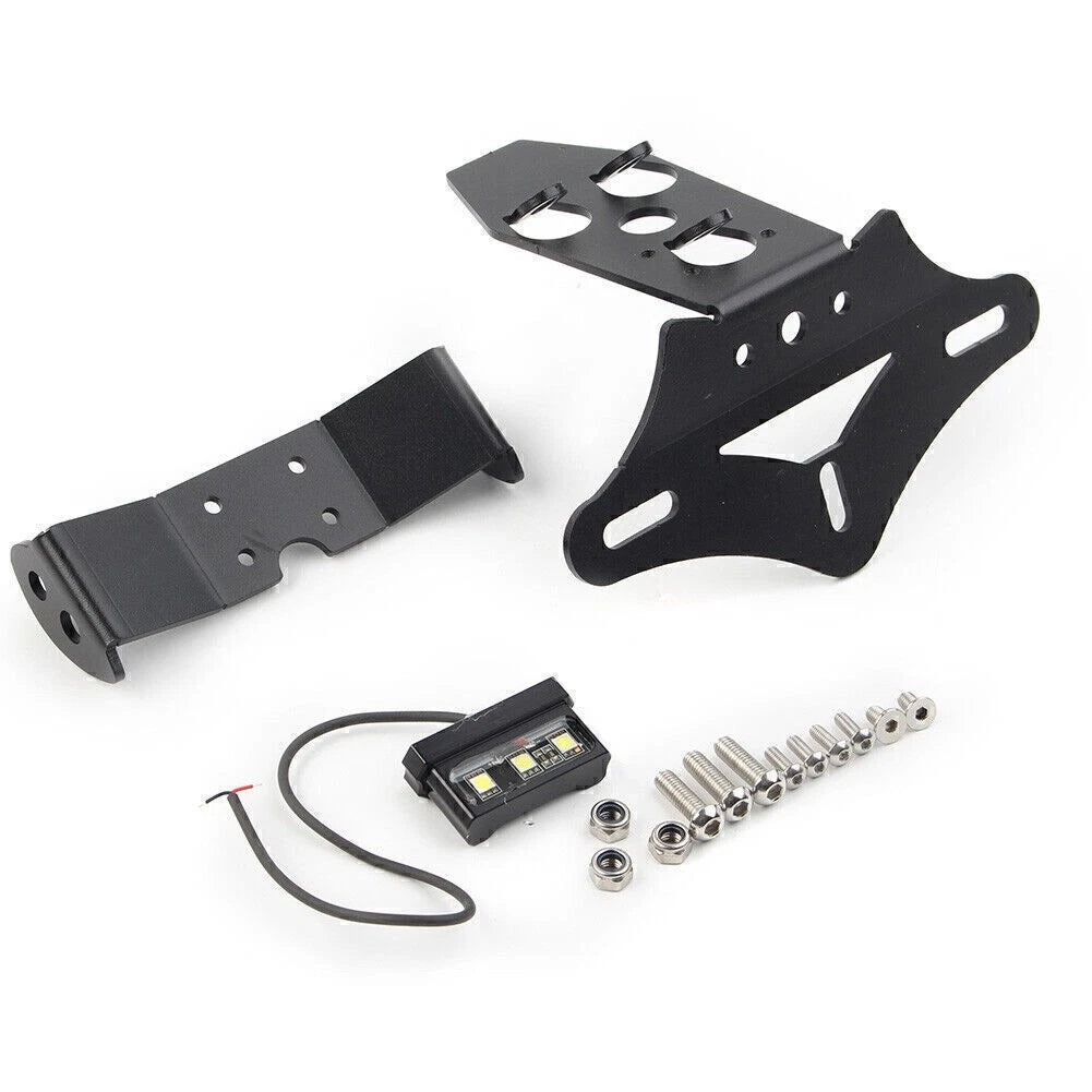 Rear License Plate Frame Holder Bracket w/LED for Honda CBR1000RR (2008–2016)