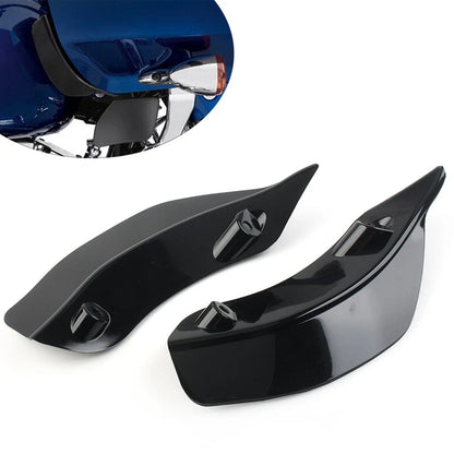 Upper Accents Air Wind Deflector for Harley Road Glide FLTRX (2015–2020) Black