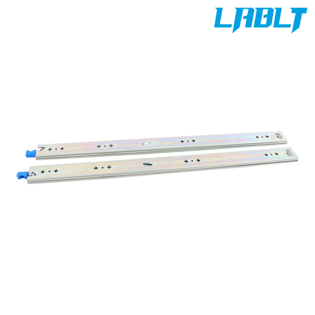 1 Pair Heavy Duty Drawer Slides 28" for Universal Applications (250 lbs)