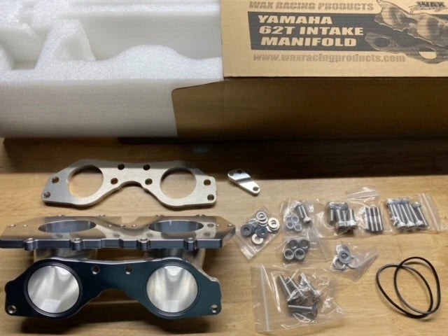 Billet Dual Carb Intake Manifold for Yamaha Superjet (62T)