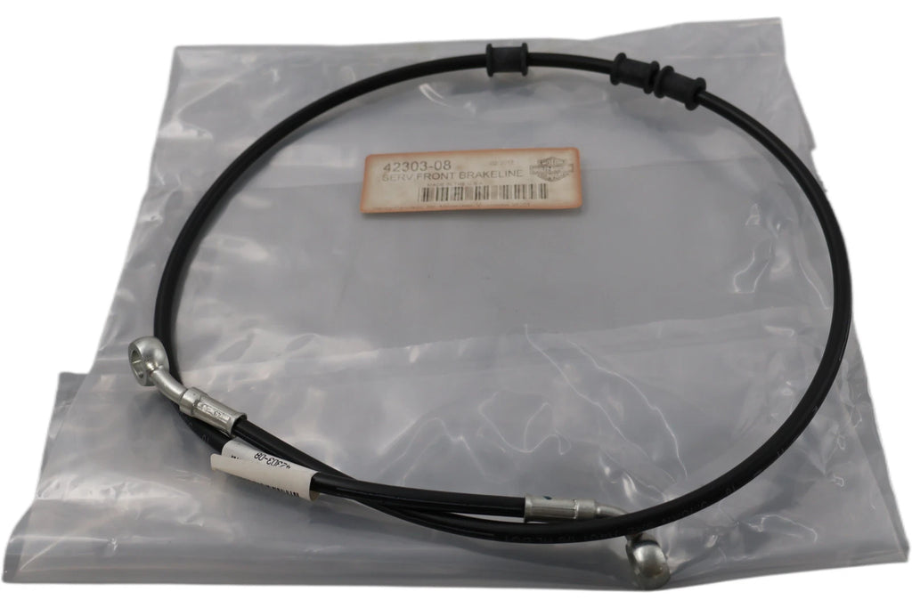 OEM Front Brake Line Braided for Harley-Davidson Softail (2008–2011)