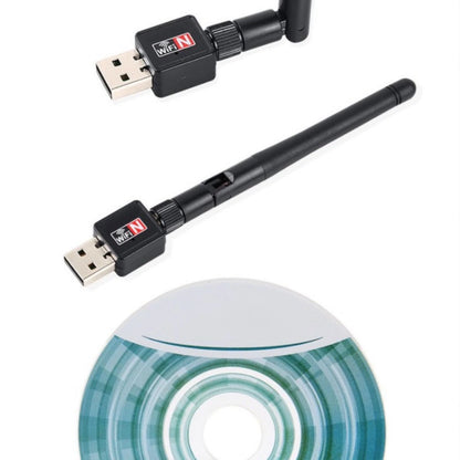 Wireless USB 2.0 WiFi Antenna Adapter 600Mbps (Universal)