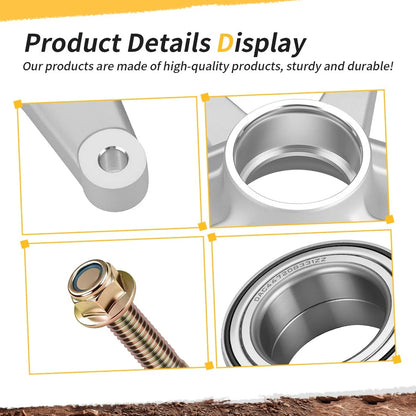 Rear Left Wheel Knuckle & Bearing Bushings for Polaris Scrambler 1000 (2014–2018)