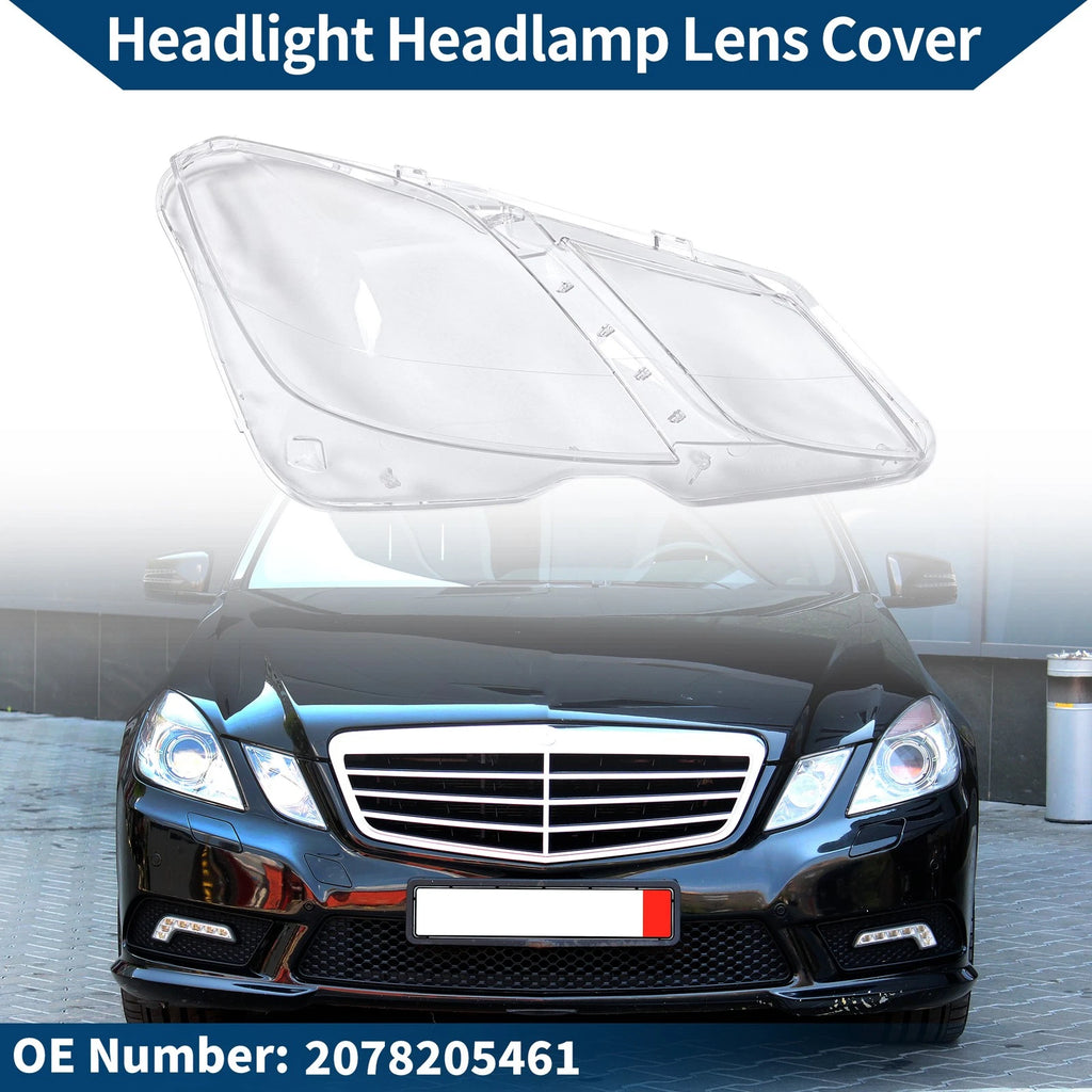 Headlight Lens Cover Front Right for Mercedes-Benz E350 (2007–2016)