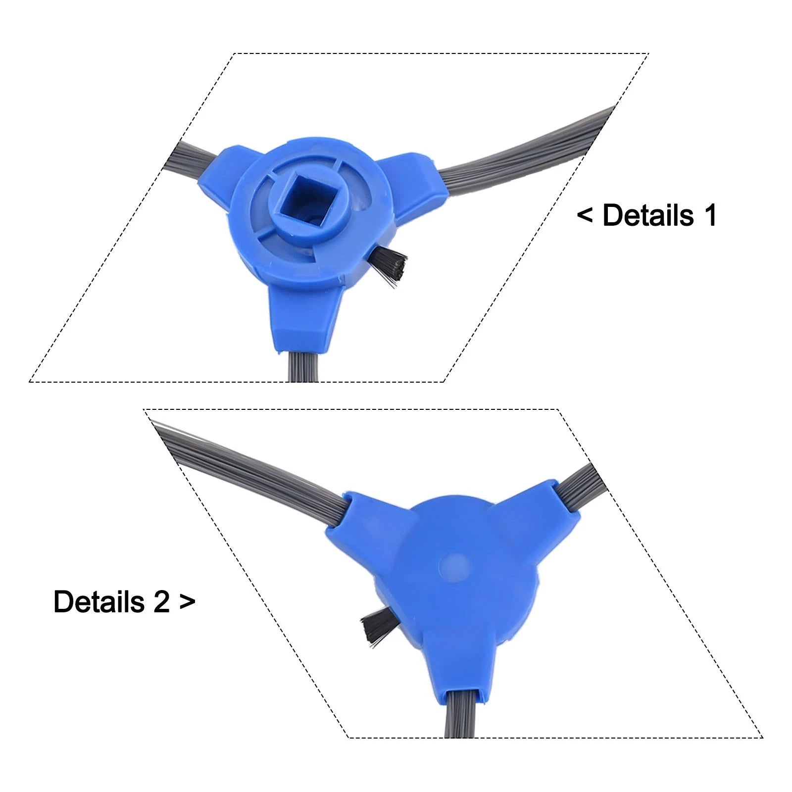 Side Brushes for Solac Lucid i10 Robot Vacuum (2010–2023)