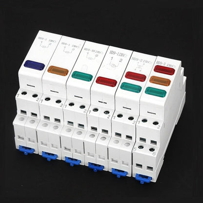 LED Pilot Light for DIN Rail Mounting (230V)