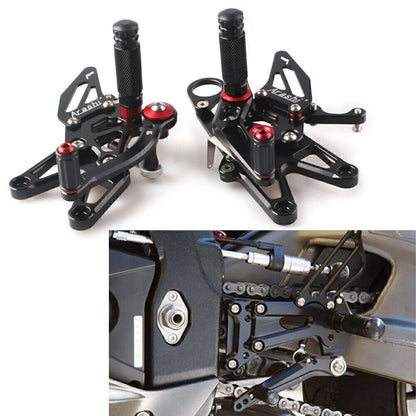 CNC Rearset Foot Pegs for BMW S1000RR (2010–2013)