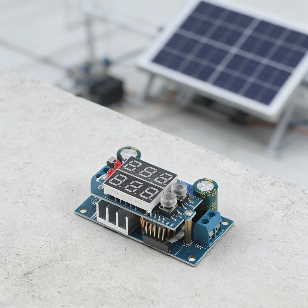 Solar Panel Controller for Various Battery Types and Capacities