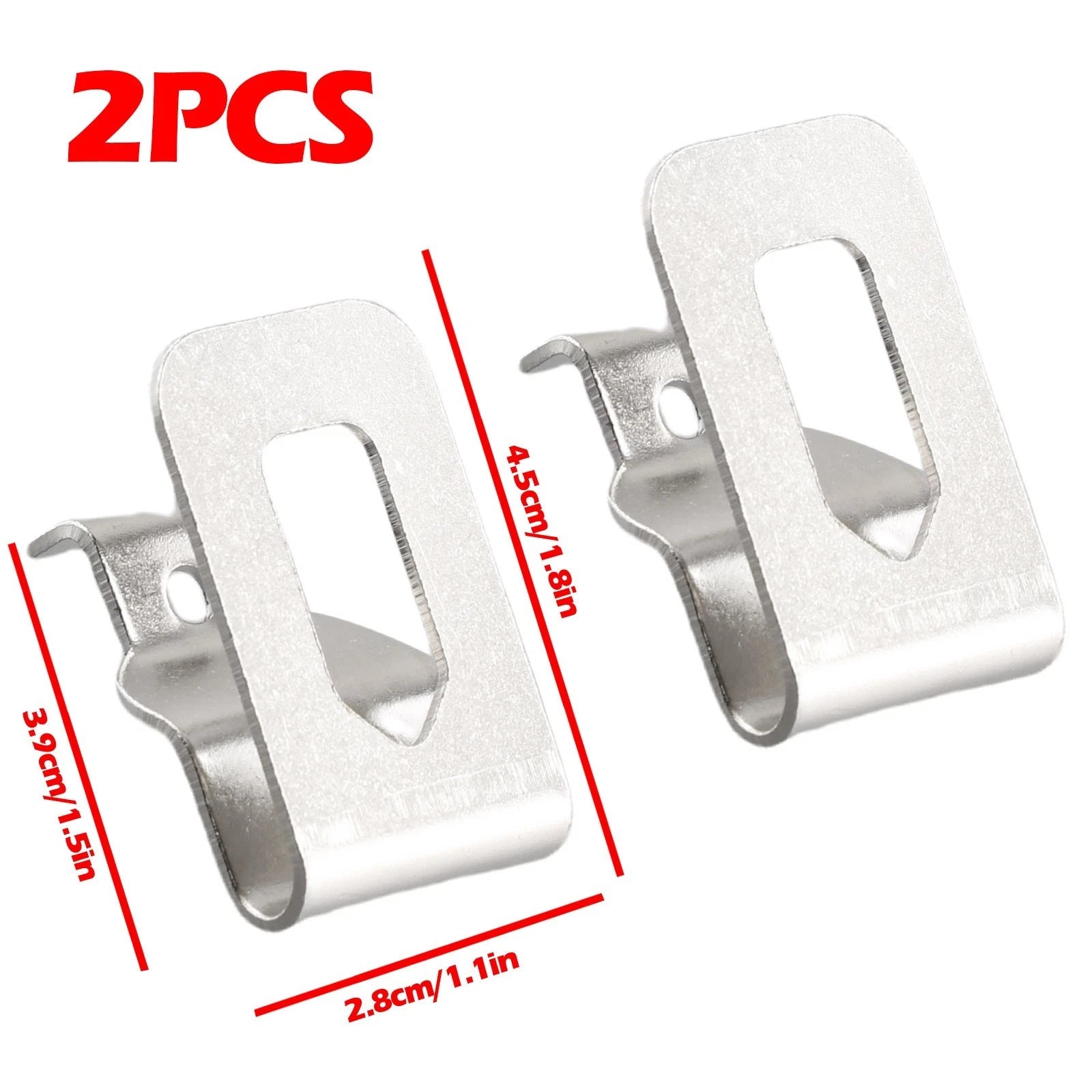 2X Belt Clip Hook for Dewei Power Tool Drill Driver (N268241)