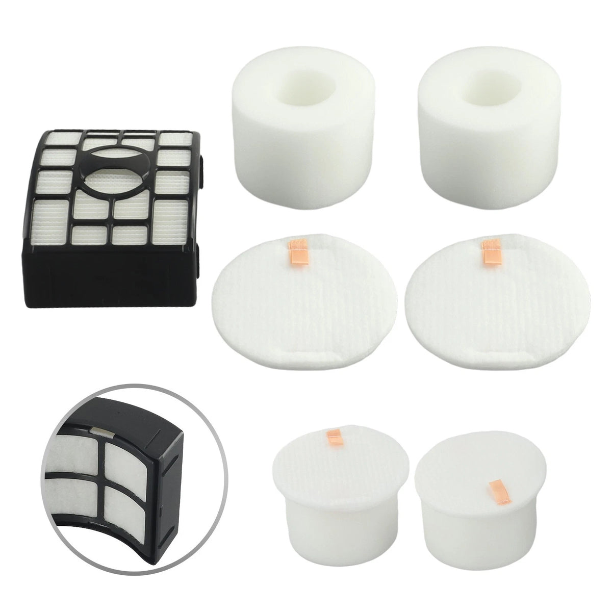 H12 Efficiency Filter Kit for Shark LiftAway Vacuum Cleaner (2010–2023)