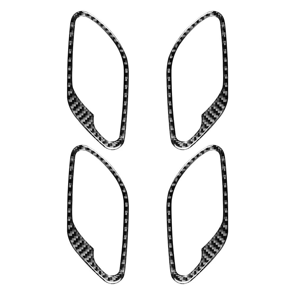 Carbon Fiber Door Handle Frame Cover Trim for BMW 5 Series M5 (1998–2003)