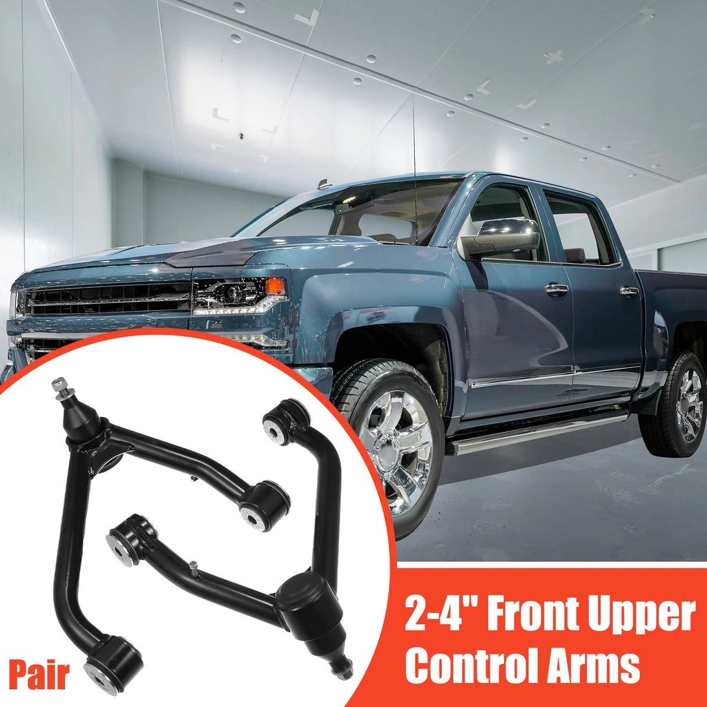 2-4" Front Upper Control Arm Lift Kit for Chevy Silverado 1500