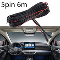 6m Rear View Camera Extension Cable for Car (Thermoplastic Coating)