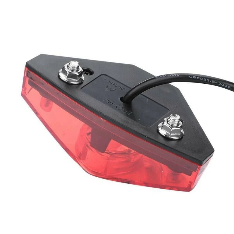 LED Rear Tail Light Assembly for Electric Bike (6-80V)
