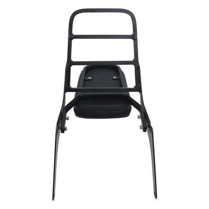 Passenger Backrest Sissy Bar with Luggage Rack for Honda Rebel 250 (1985–2016)