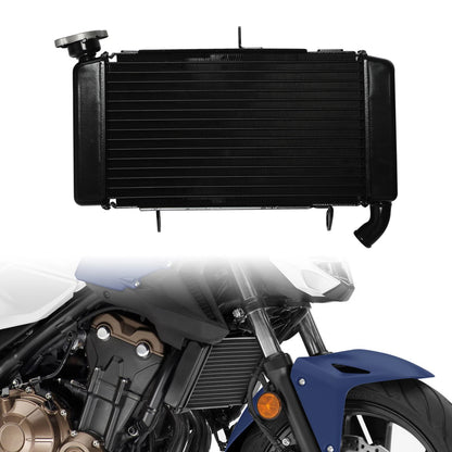 Black Radiator Cooler for Honda CB500F (2019–2021)