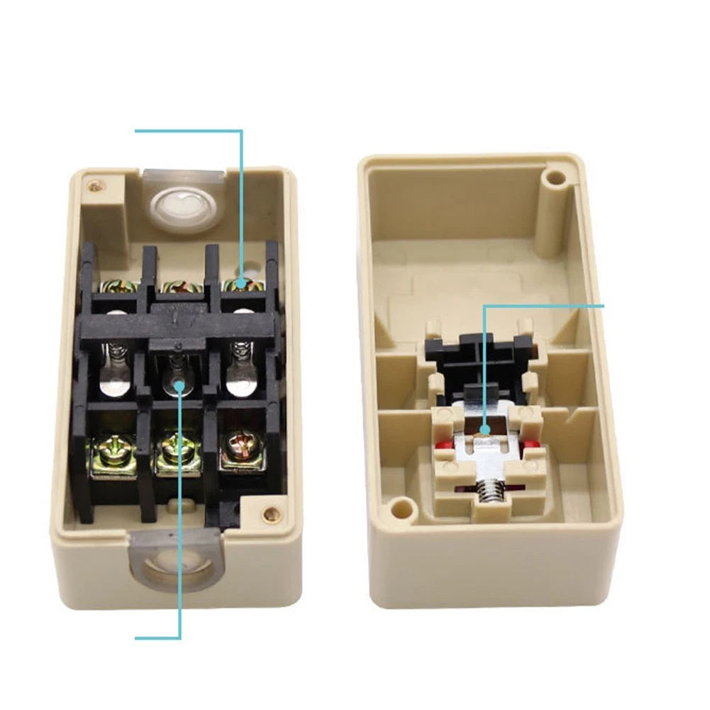 Push Button Switch for 15A 30A Three Phase Systems