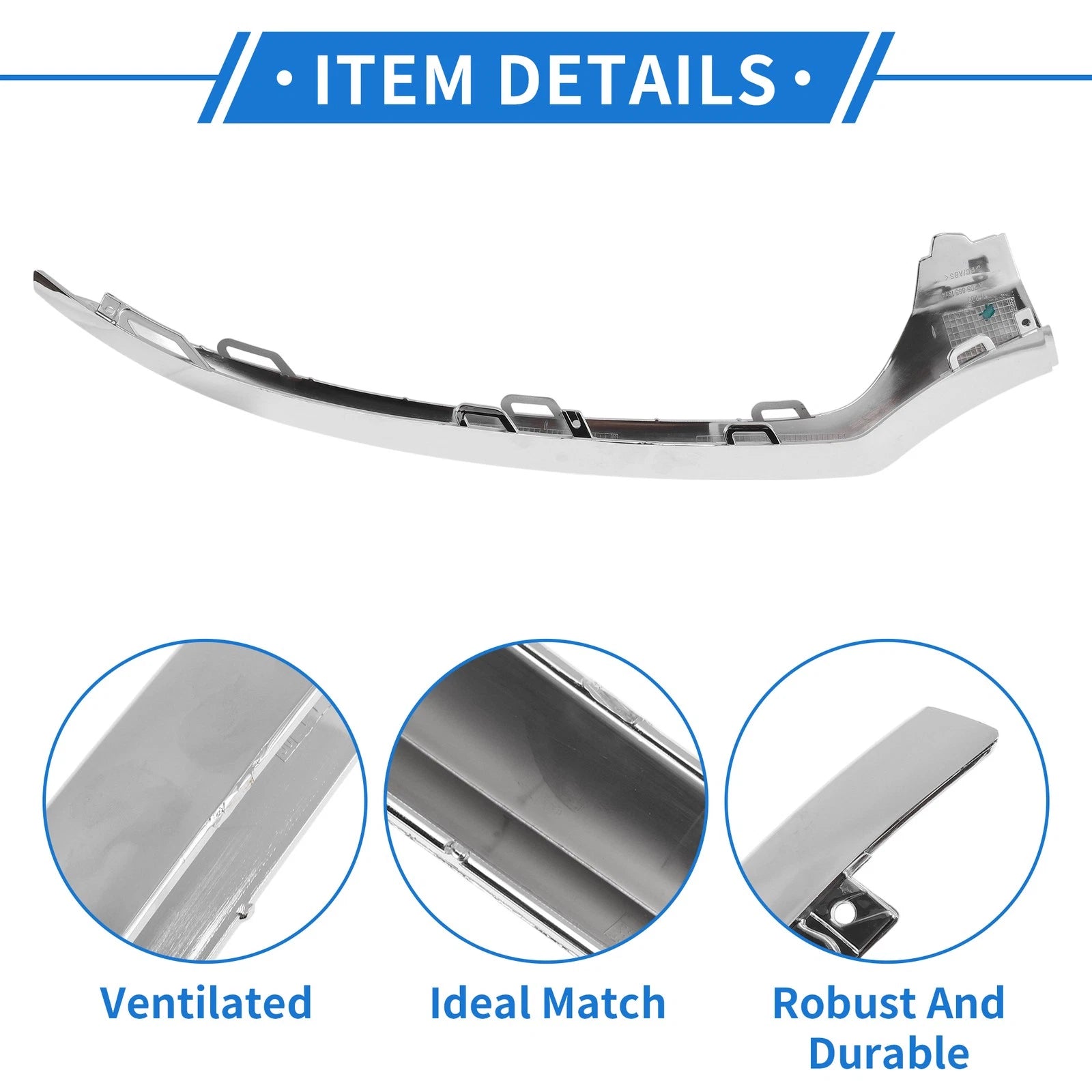 Bumper Grille Trim Garnish Replacement for Mercedes-Benz C Class W205 (2015–2018)