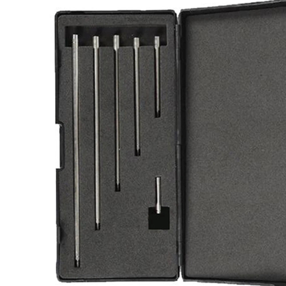 6-Piece Dial Indicator Extension Rod Kit 25mm to 152mm for Automotive Use