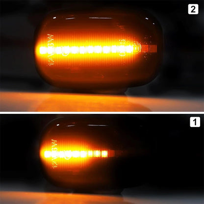 2Pcs Sequential LED Side Marker Signal Lights 8173002040 for Toyota Corolla RAV4 (2019–2023)