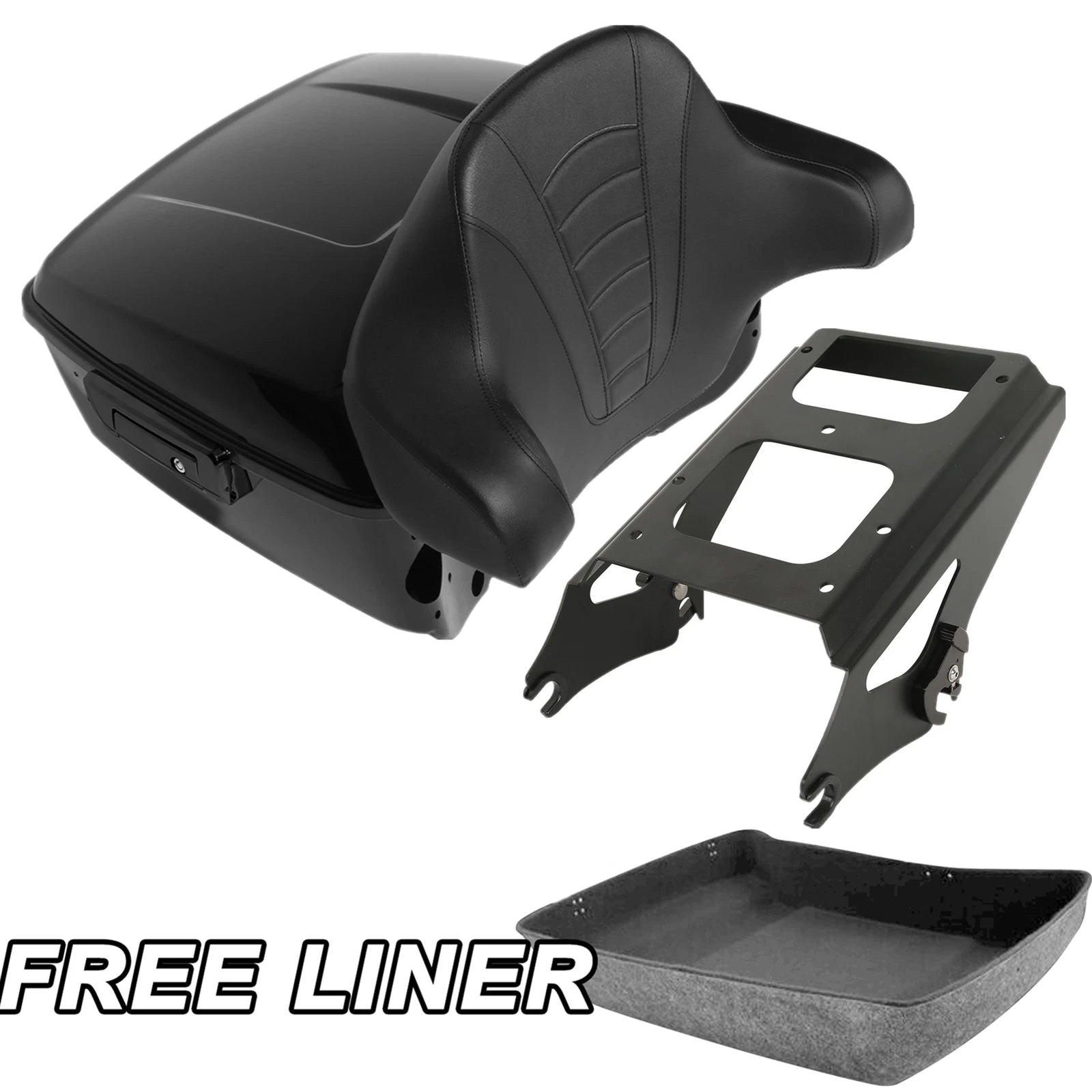 Trunk Pad Mount Rack for Harley Touring Electra Road Glide (2009–2013)