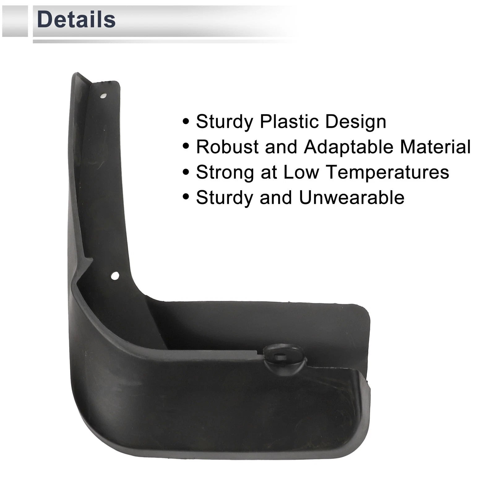 Set of 2 Mud Flaps Splash Guards for Audi A4 (2013–2017)