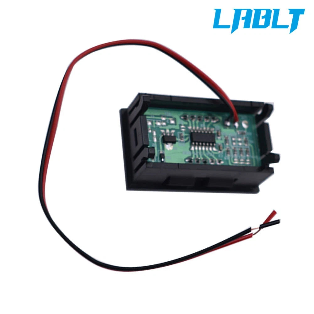 6X LED Digital Display Voltage Meter for Motorcycle (4.5-30V)