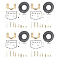 Set of 4 Carb Diaphragm Float Kits for Honda CB350 CL350 (1968–1973)