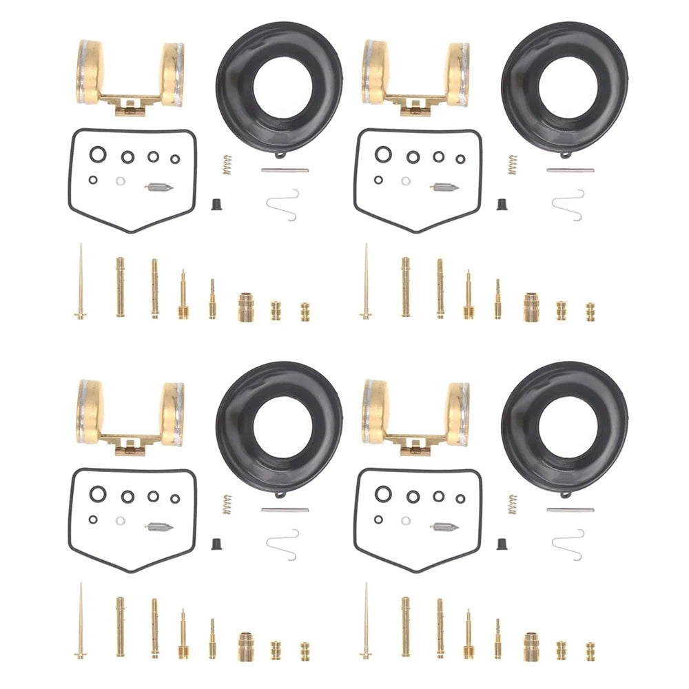 Set of 4 Carb Diaphragm Float Kits for Honda CB350 CL350 (1968–1973)