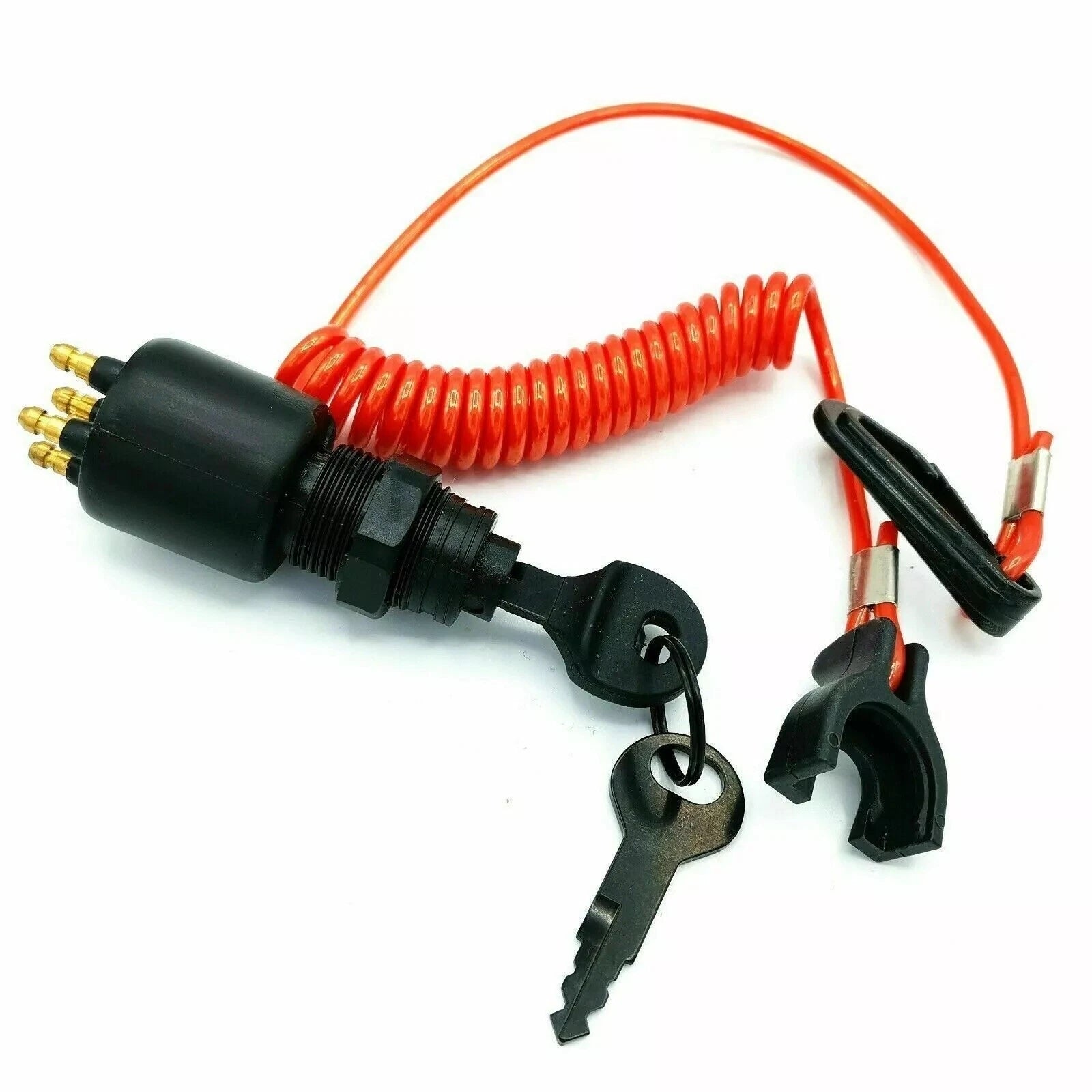 Ignition Switch Key w/Lanyard for Johnson OMC Evinrude (1996–Present) 5005801