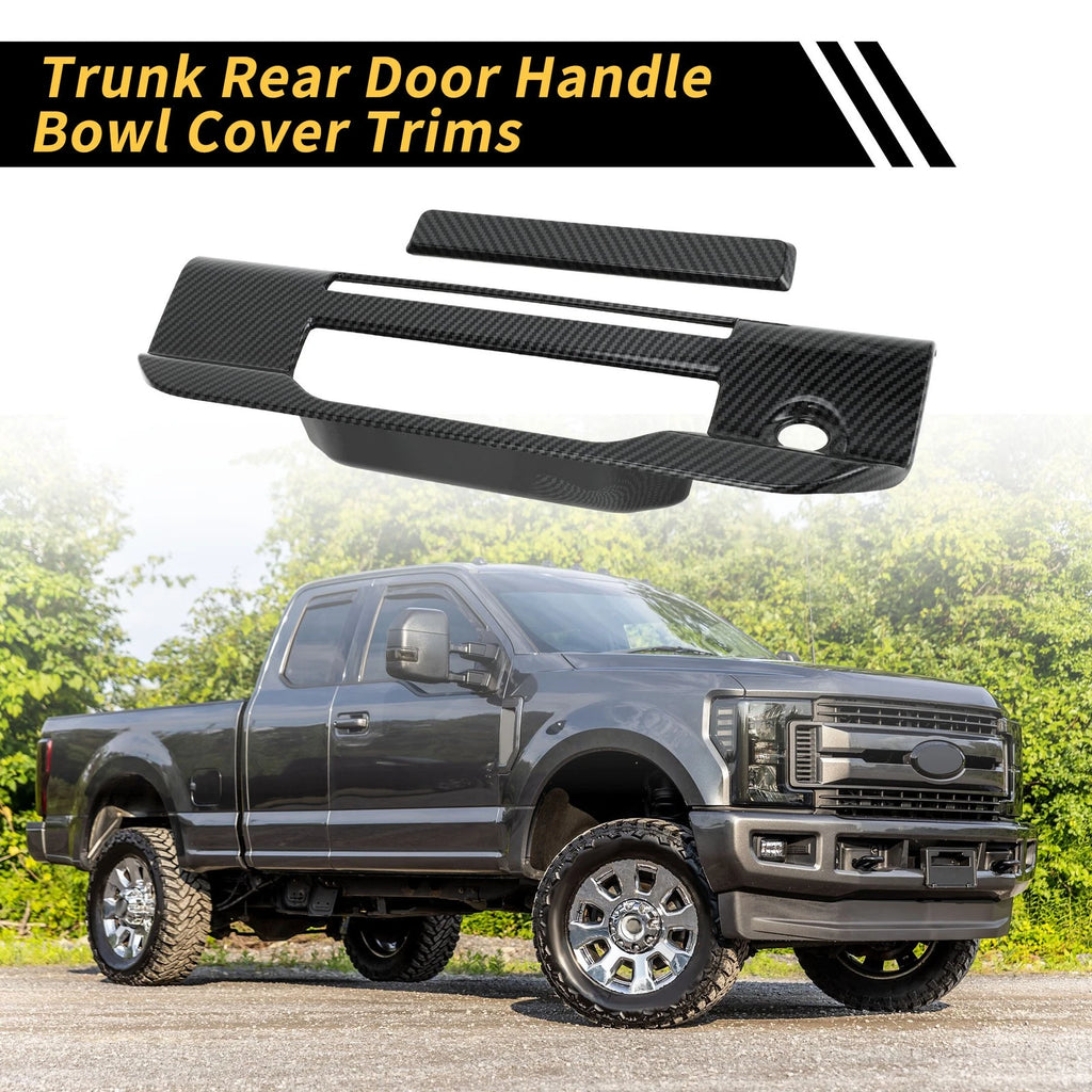Trunk Door Handle Bowl Cover Set Replacement for Ford Ranger (2023–2024)