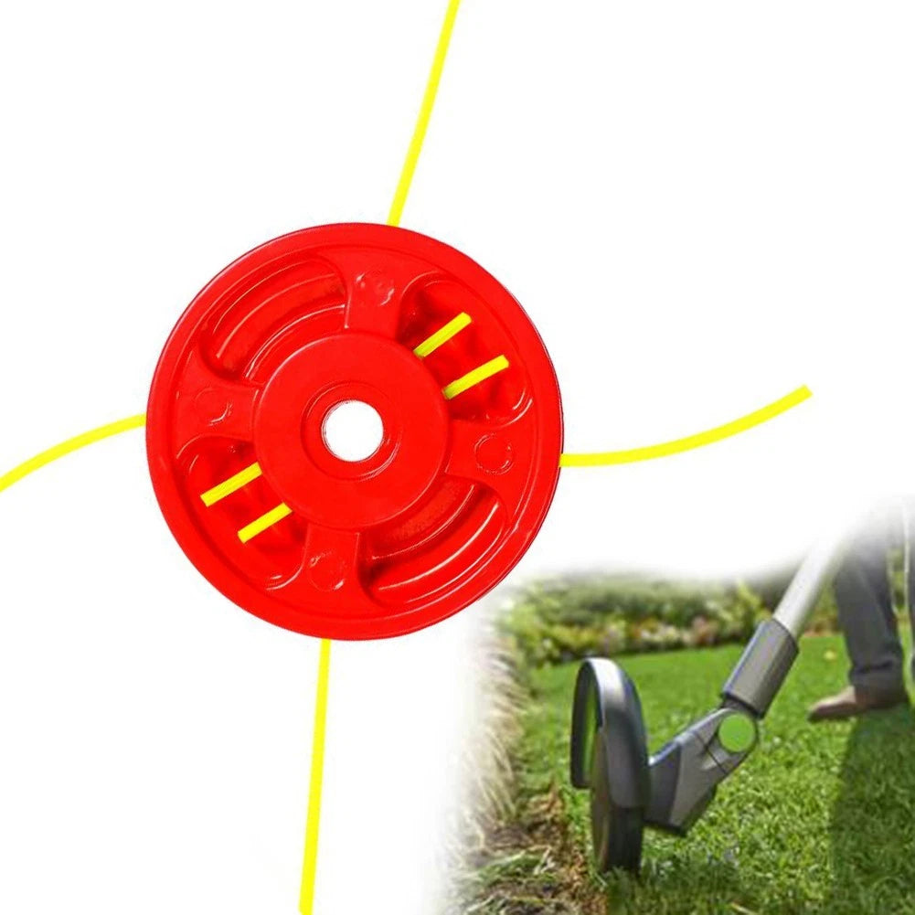 Trimmer Head for Lawn Mowers (Aluminum, Cutting Efficiency)